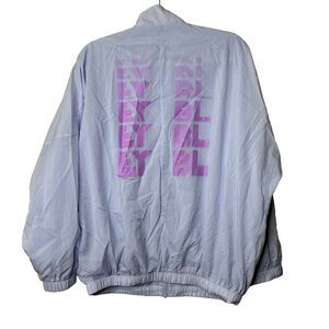 Nike EYBL 2023 Sportswear Essential‎ Women's S Purple Woven Jacket Oversized NWT